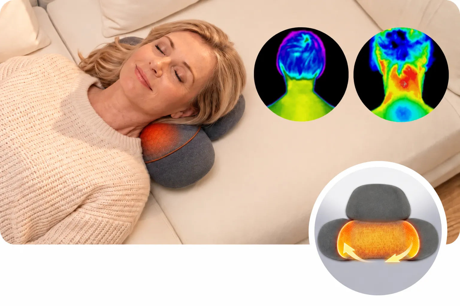Chaleur à 42 degrés avec Romyris™ CerviRelax