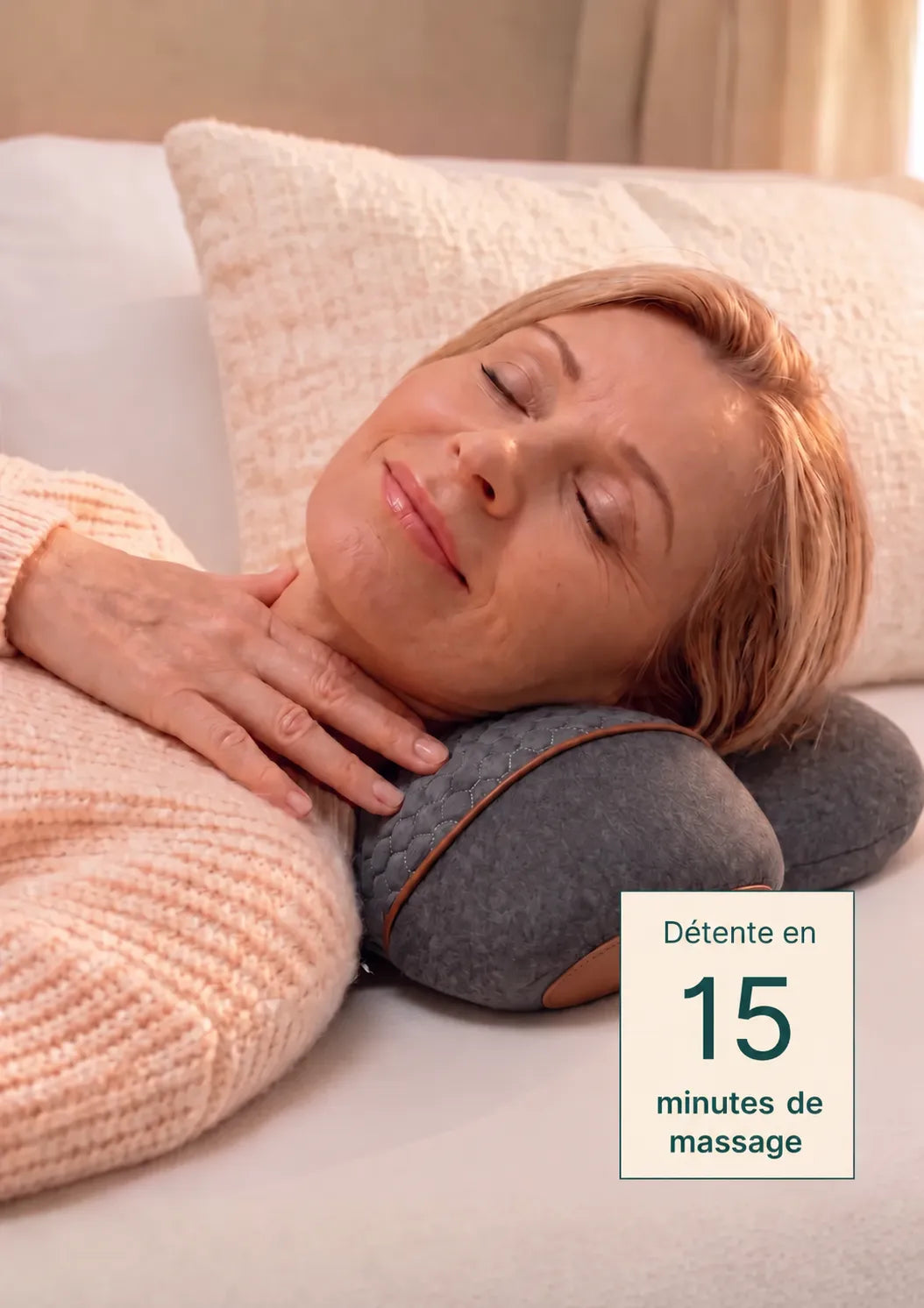 Romyris™ – moment de détente de la nuque